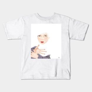 Light [Digital Portrait Illustration] Kids T-Shirt